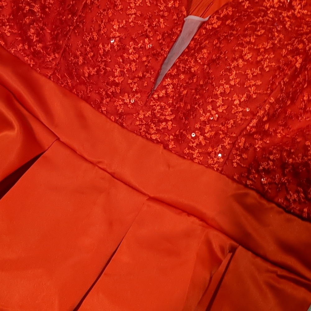 Red Ball Gown - Picture 3 of 5